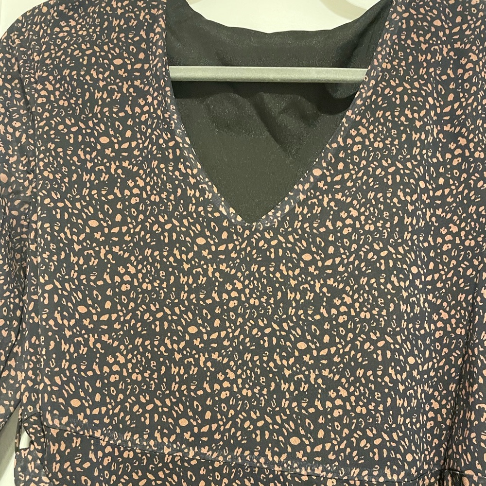 Cupshe leopard print dress. Size Medium. NWT